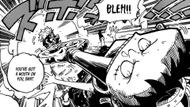 Scopper Gabban and Luffy (Image Credit: Shueisha)